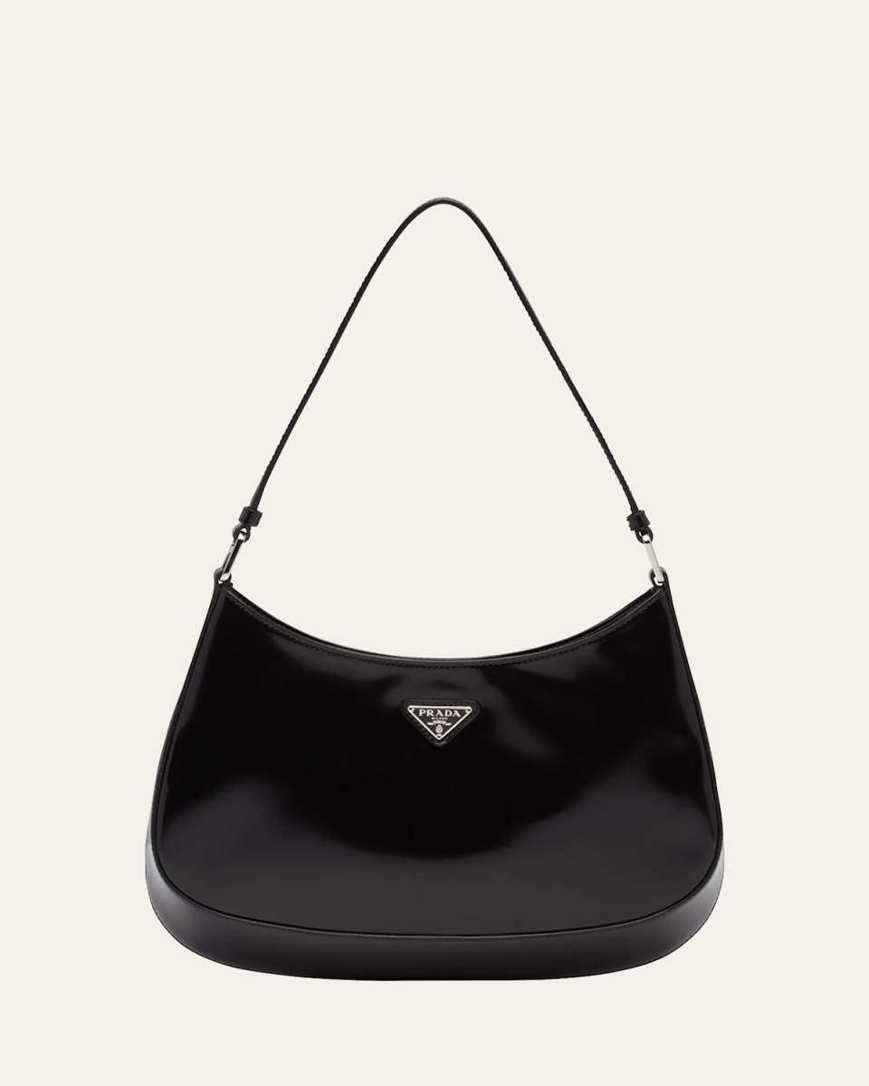 Cleo Brushed Leather Hobo Bag